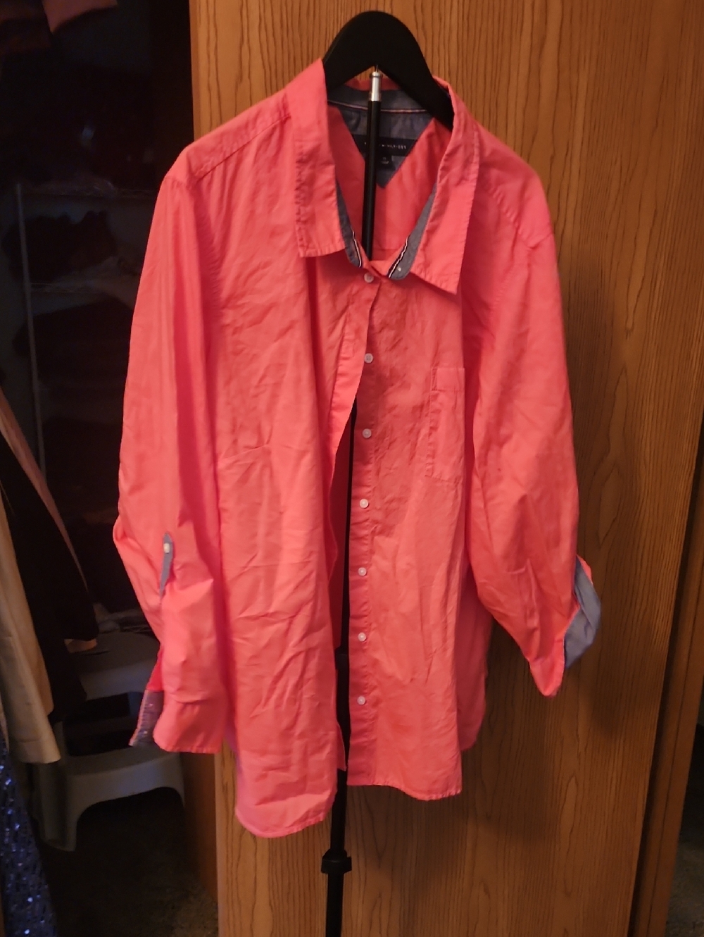 Tommy Hilfiger Coral Button-Up Shirt Jacket